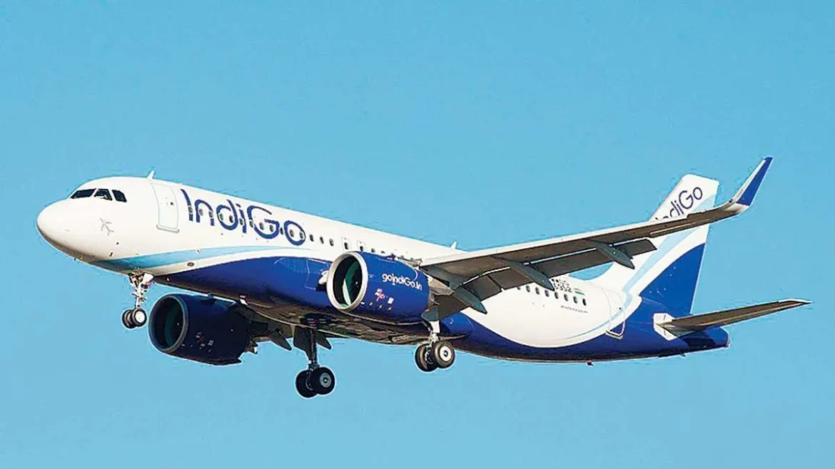 Image of Indigo aircraft